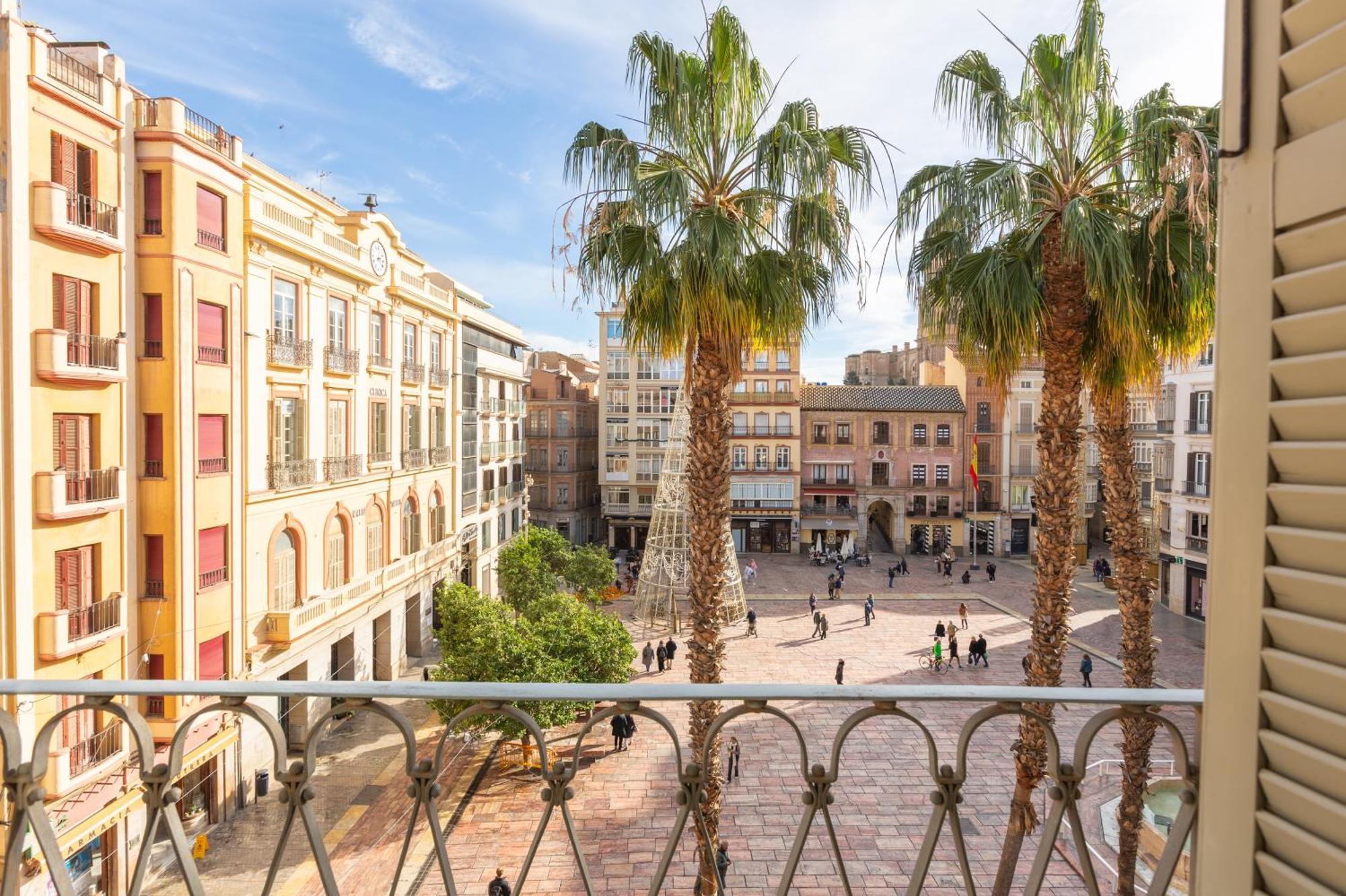 Plaza De La Constitucion Málaga Exterior foto