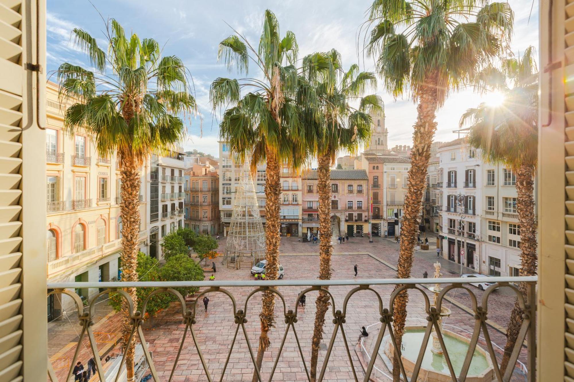 Plaza De La Constitucion Málaga Exterior foto