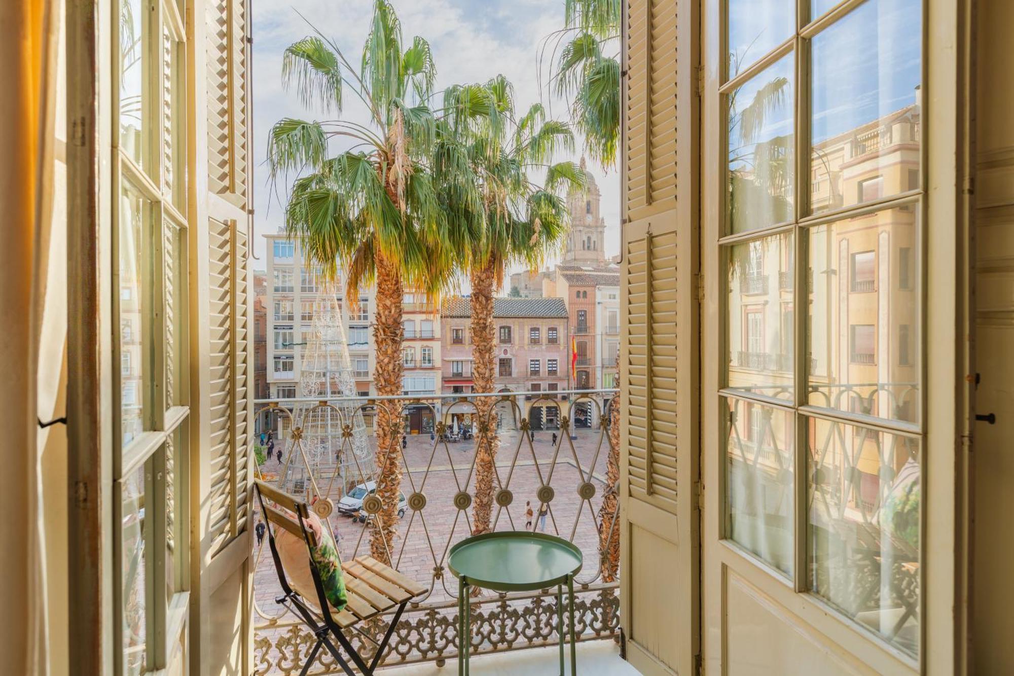 Plaza De La Constitucion Málaga Exterior foto