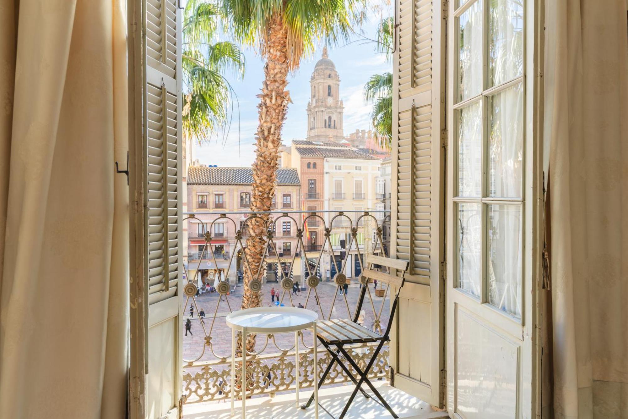 Plaza De La Constitucion Málaga Exterior foto