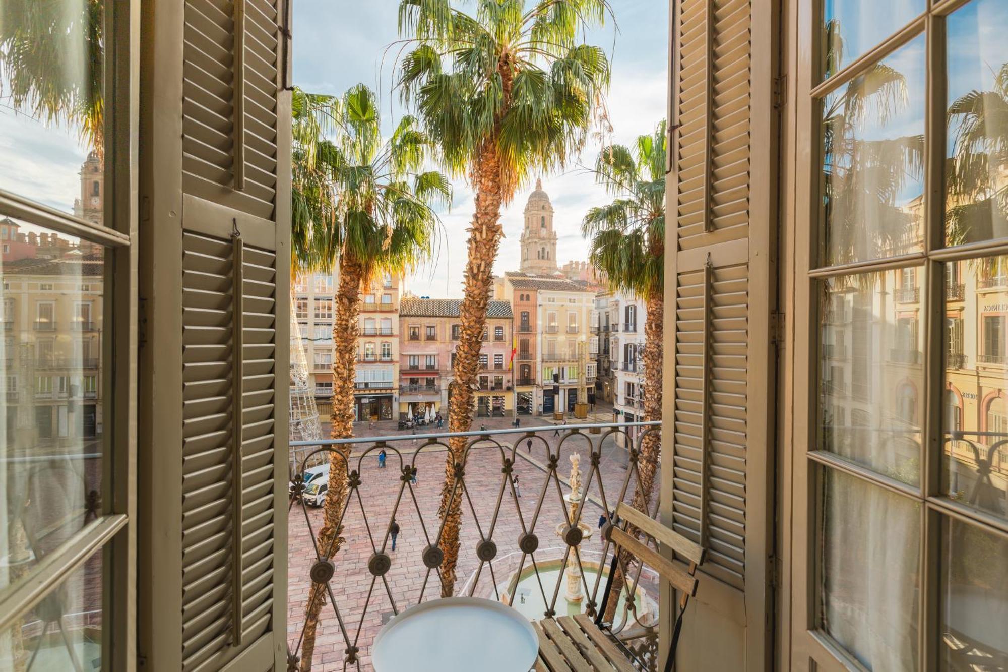 Plaza De La Constitucion Málaga Exterior foto