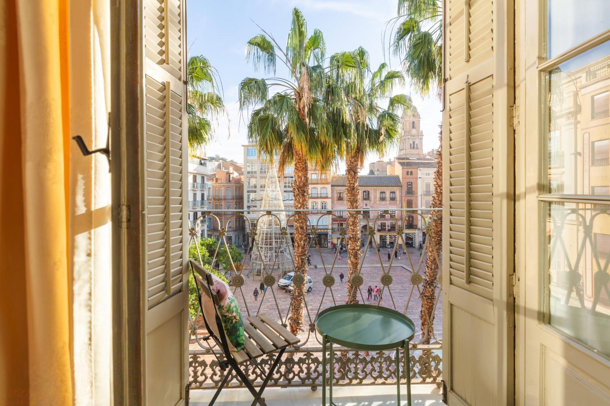 Plaza De La Constitucion Málaga Exterior foto
