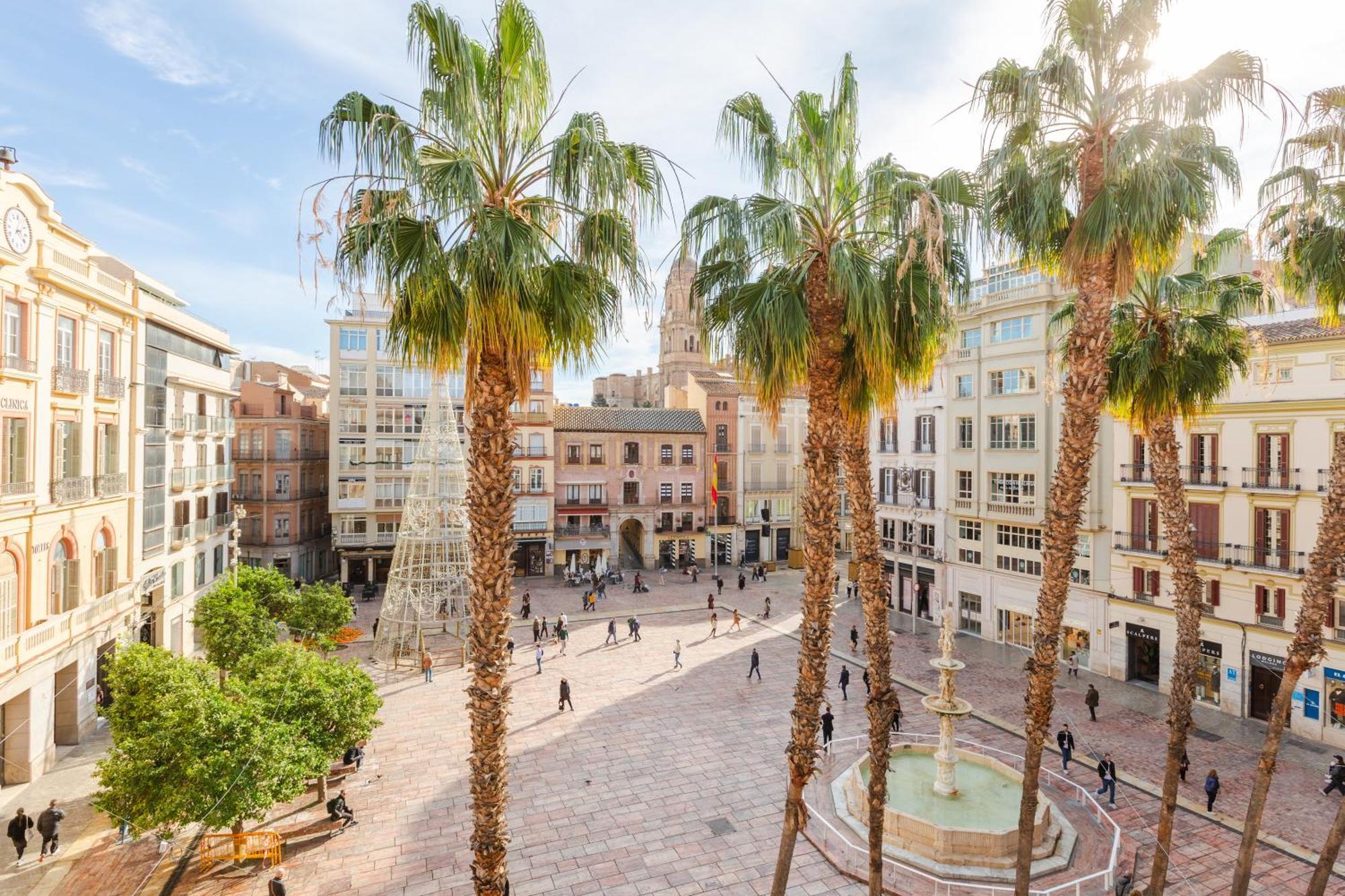 Plaza De La Constitucion Málaga Exterior foto