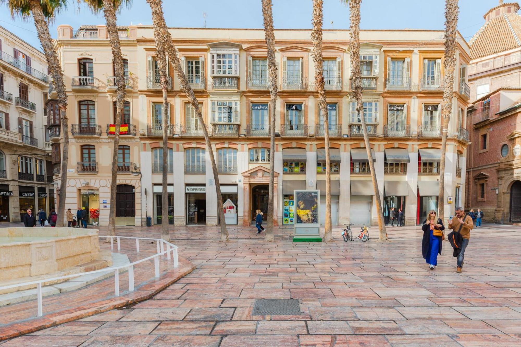 Plaza De La Constitucion Málaga Exterior foto